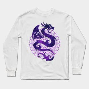 Dragon and Mandala Long Sleeve T-Shirt